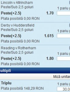 Tripla zilei fotbal 4 nov Anglia