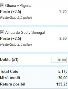 Dubla zilei 23 ian Africa