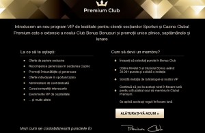 SportingBet premium club