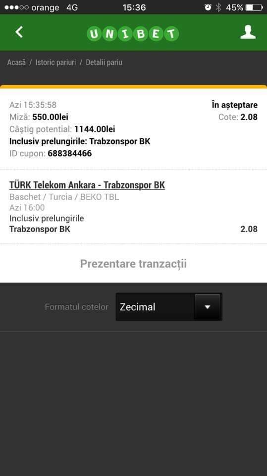 Pontul zilei Anonymous baschet 14 noiembrie