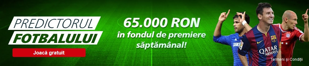 Concurs cu premii saptamanale de 65000 RON