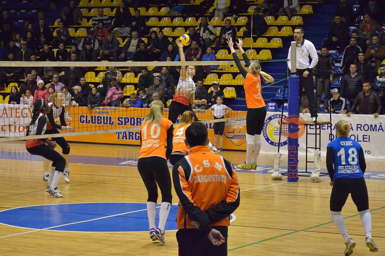 Ponturi pariuri volei Dinamo Bucuresti vs CSM Targoviste