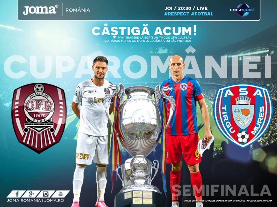 Ponturi pariuri fotbal – CFR Cluj vs ASA Targu Mures
