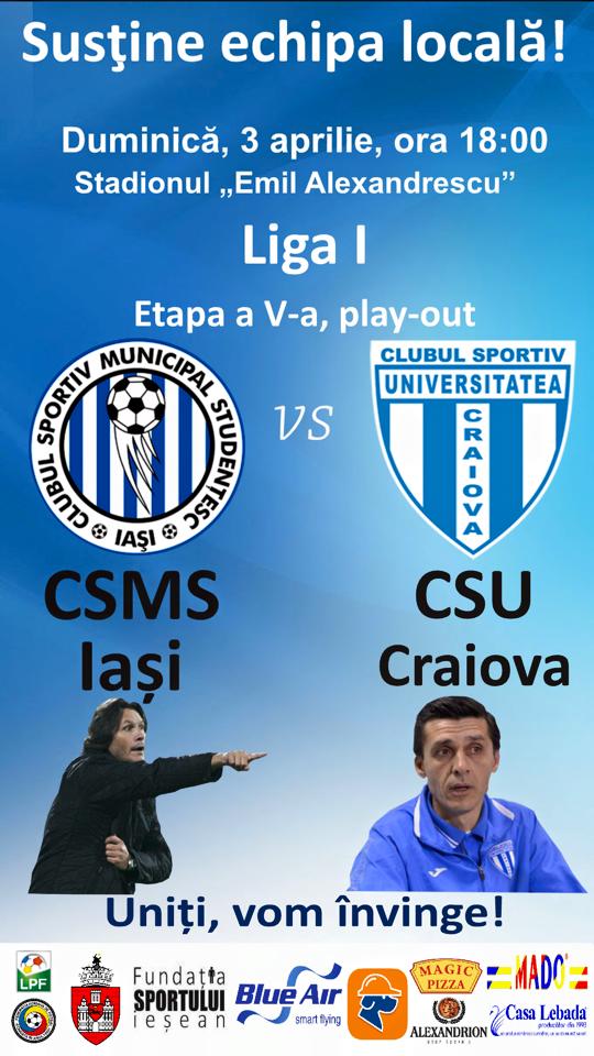 Ponturi pariuri fotbal Iasi vs Craiova
