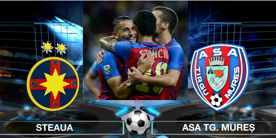 Ponturi pariuri fotbal Steaua Bucuresti vs ASA Targu Mures