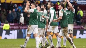  Returul semifinalei pentru promovare Falkirk vs Hibernian 