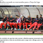 Ponturi pariuri fotbal - Benfica vs Braga
