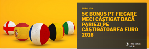 Bonus exclusiv pentru EURO 2016 de la Betfair
