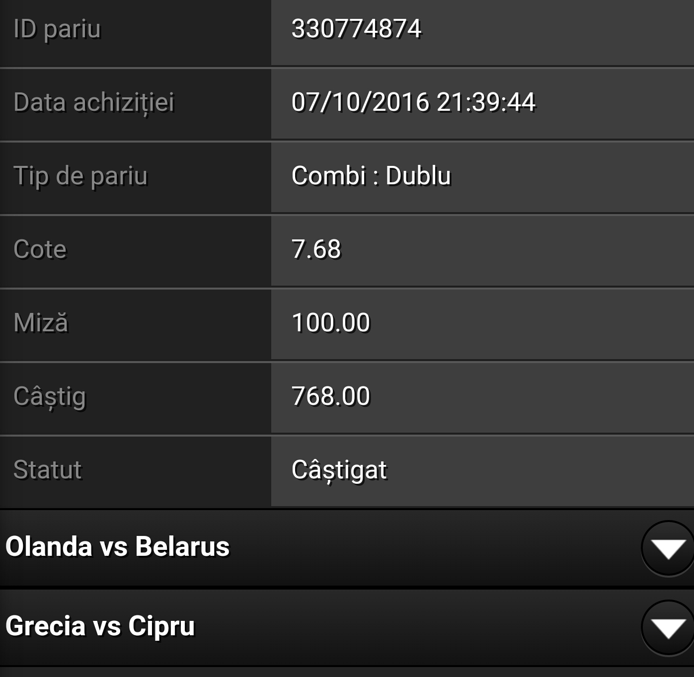 Profit urias la un live de vis la Netbet