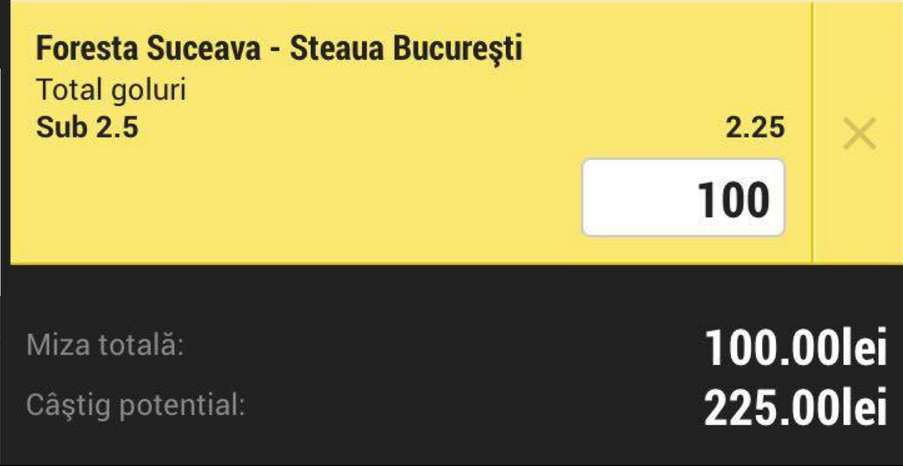 Meciul zilei analizat de SuperPontino - Foresta Suceava vs Steaua