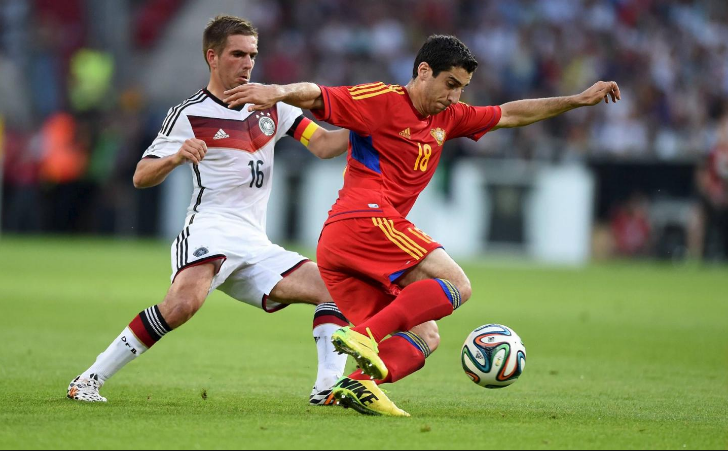 Henrikh Mkhitaryan revine la nationala pentru duelul cu Romania