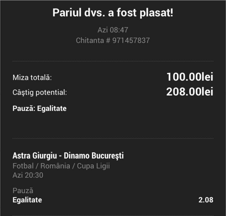 Meciul zilei analizat de SuperPontino - Astra Giurgiu vs Dinamo