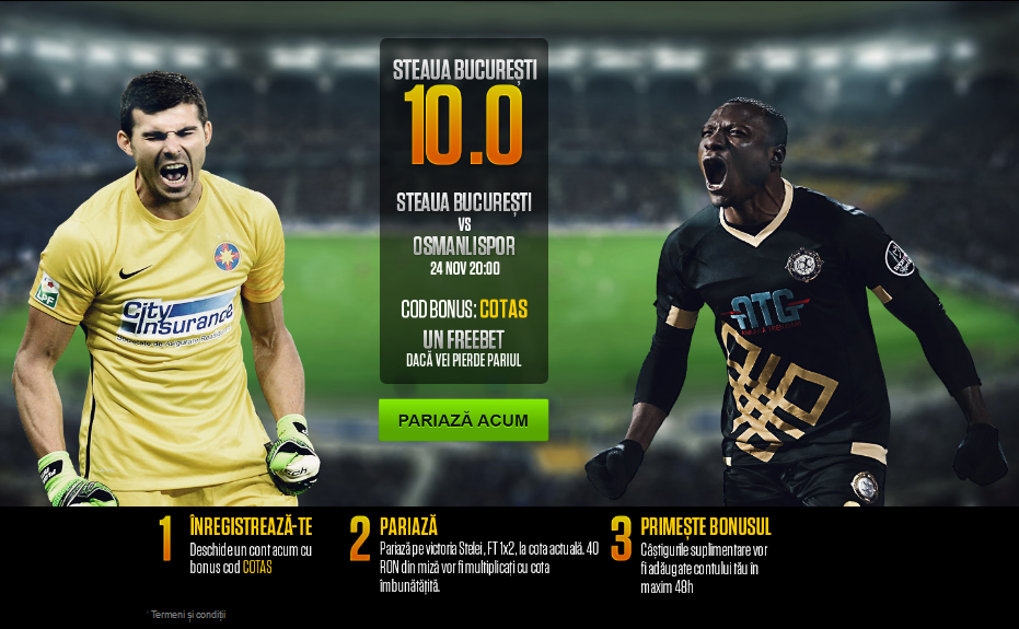 Meciul zilei analizat de SuperPontino - Steaua vs Osmanlispor