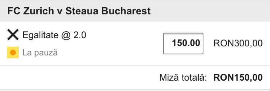 Meciul zilei analizat de SuperPontino - Zurich vs Steaua