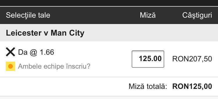 Meciul zilei analizat de SuperPontino - Leicester vs Man. City