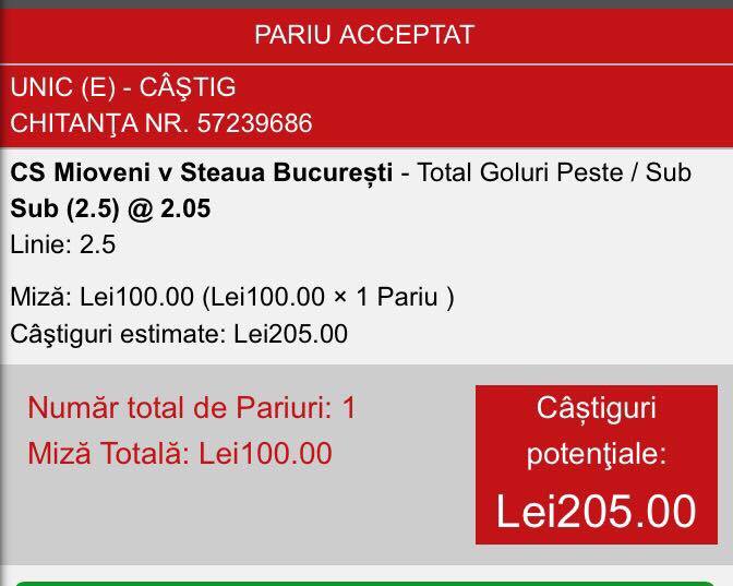 Meciul zilei analizat de SuperPontino - CS Mioveni vs Steaua