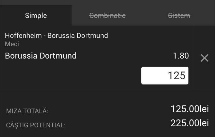 Meciul zilei analizat de SuperPontino - Hoffenheim vs Borussia Dortmund