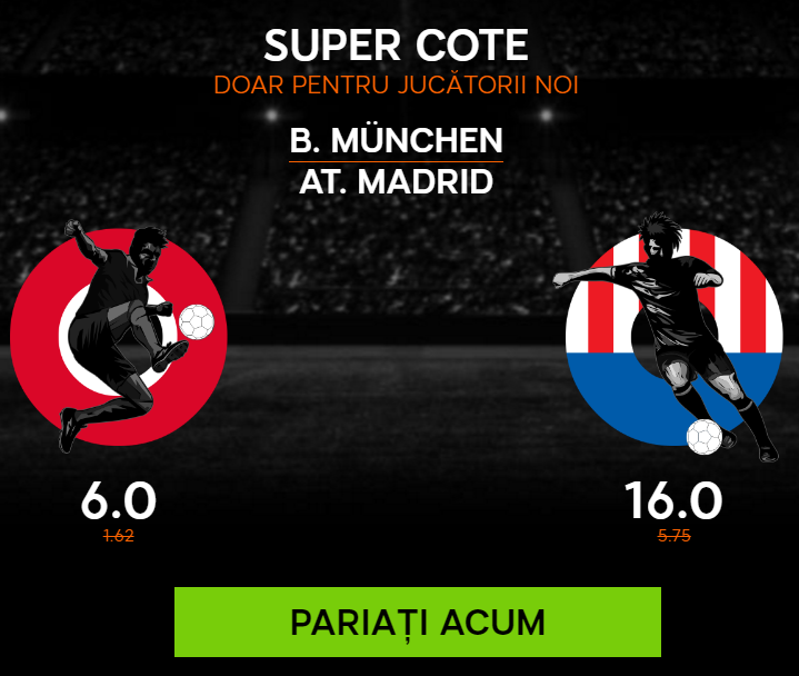 Meciul zilei analizat de SuperPontino - Bayern vs Atl. Madrid