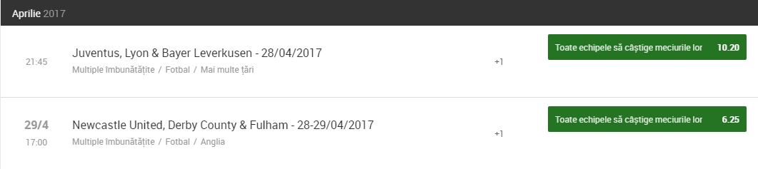 Cota de 10.20 daca pariezi pe Lyon, Juventus si Leverkusen