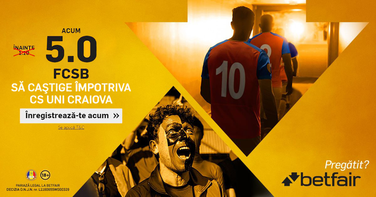 Profita de Cota Marita 5.0 pe victorie FCSB! Si primesti 30 de zile de Abonament Superpont Premium GRATUIT!