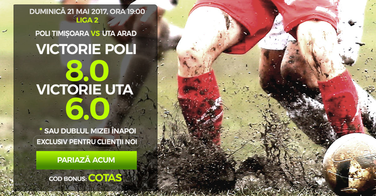 COTA 8.0 pentru POLI sau COTA 6.0 pentru UTA! Tu de care profiti? Plus 30 de zile de Abonament Superpont Premium GRATUIT!