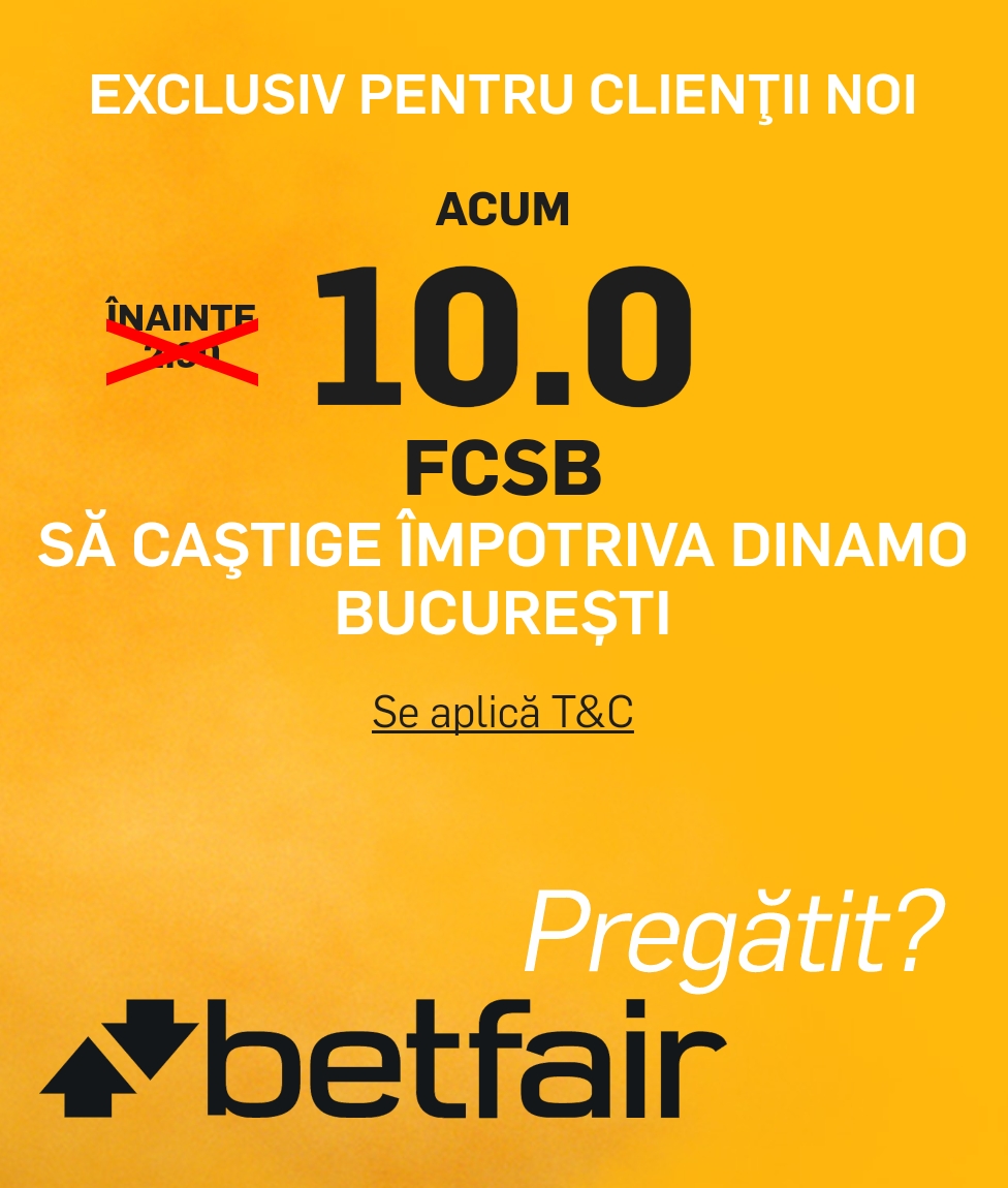 Bonusuri si promotii pentru derby-ul Dinamo vs FCSB