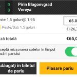 Cel mai bun cashout - betfair