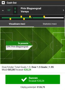Cel mai bun cashout betfair - limitam pierderea