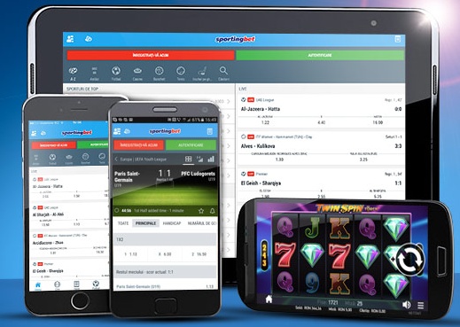 Pariuri de pe mobil la Sportingbet
