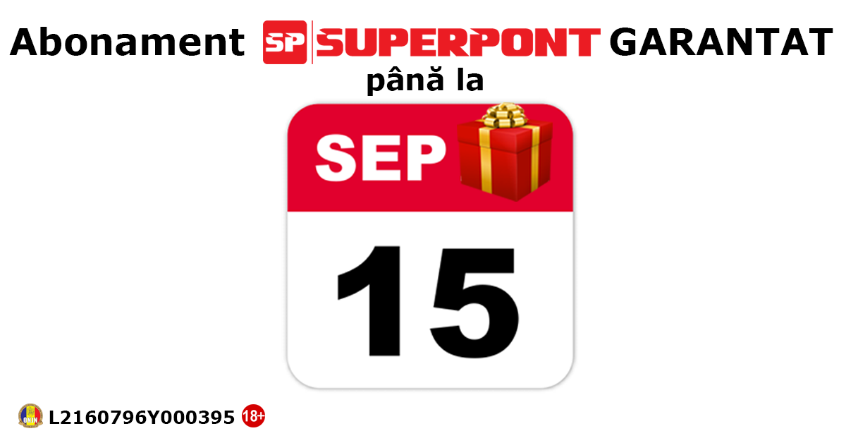 Abonament Superpont Premium pana la 15 Septembrie! Prinde Super Oferta lunii Iunie!
