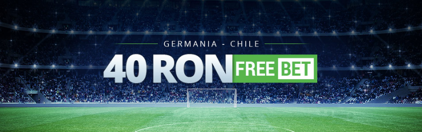 Pariaza la Sportingbet pe Germania vs Chile si ai Freebet 40 RON