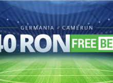 40 RON Asigurare daca alegi sa pariezi pe Germania vs Camerun