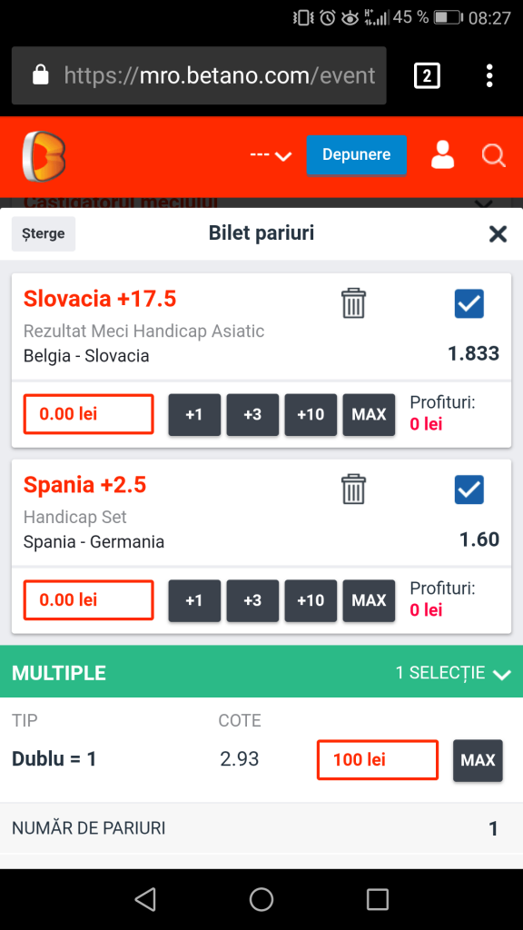 Pariul lui Sorel 19 Iulie