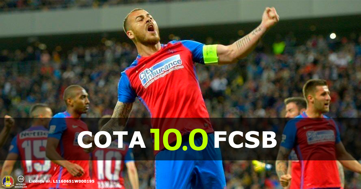 COTA 10.0 pentru FCSB cu FC Voluntari! Primesti si Abonament SuperPont Premium GRATUIT!