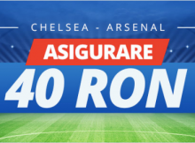 Sportingbet iti asigura pariul plasat pe Chelsea vs Arsenal