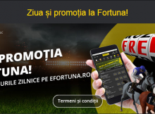 Noi bonusuri zilnice la agentia de pariuri online Fortuna!