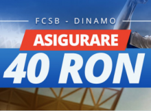 Sportingbet iti asigura pariul plasat pe FCSB vs Dinamo Bucuresti