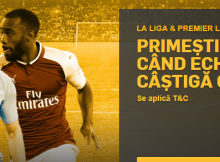 Primesti 10 RON bonus daca echipa pe care ai pariat câştigă la minim 2 goluri!