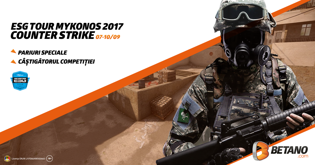 Cei mai buni jucători de Counter Strike GO se ciocnesc în Mykonos!