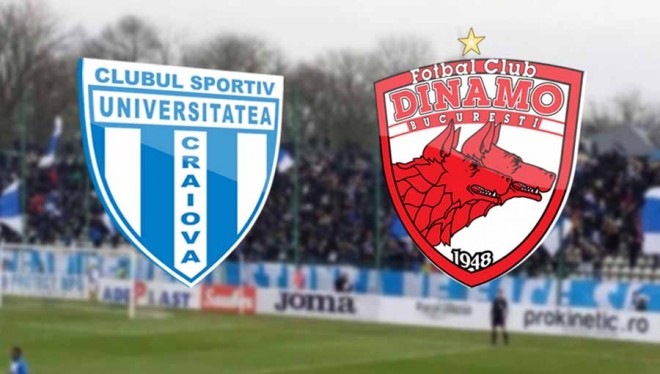 CS U Craiova vs Dinamo | Meciul etapei in Liga 1 Betano