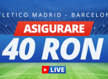 Sportingbet iti asigura pariul plasat pe Atl. Madrid vs Barcelona