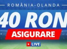 Sportingbet iti asigura pariul plasat pe Romania vs Olanda