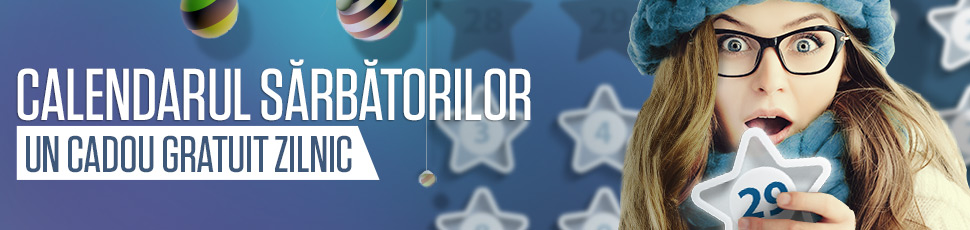 Calendarul de sarbatori NetBet | Primesti zilnic cate un cadou