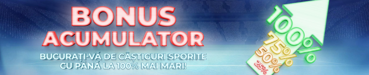 La Maxbet ai castiguri cu pana 100% mai mari!