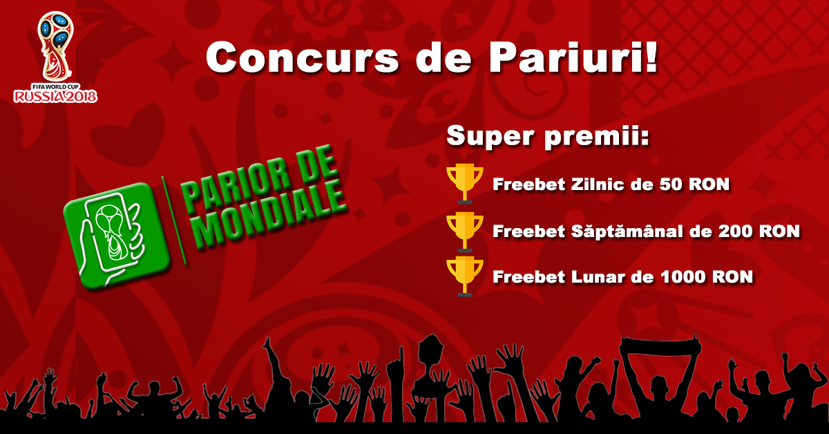 Parior de Mondiale | Intră în cel mai tare concurs de pariuri!