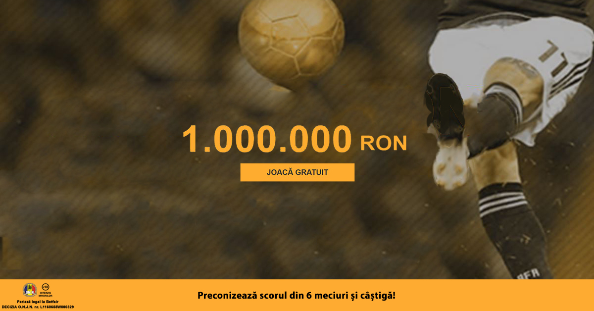 Concurs cu premii de un milion de lei in acest weekend; inscrierea este GRATUITA