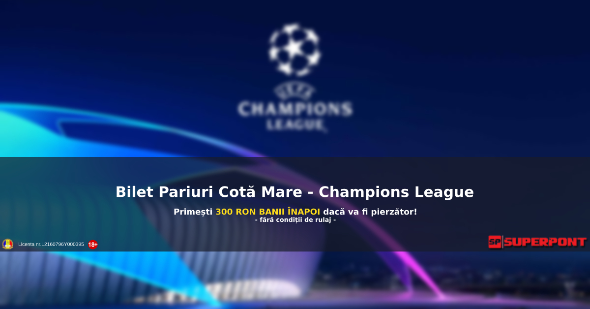 Bilet Champions League 24 octombrie 2018 – Cota 80.0! Pariezi fara risc!