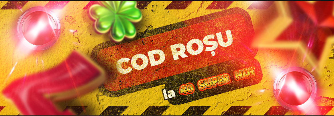 Cod rosu la Maxbet – 500 RON Bonus la 40 Super Hot