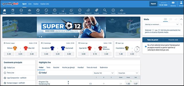 Pariaza la un alt nivel cu Sportingbet – Incearca noua platforma!