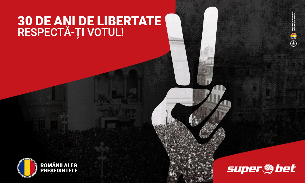 SUPERBET ne oferă cea mai bună ofertă pentru Alegerile Prezidențiale!